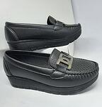 Дамски черни мокасини Ezel Shoes-Copy