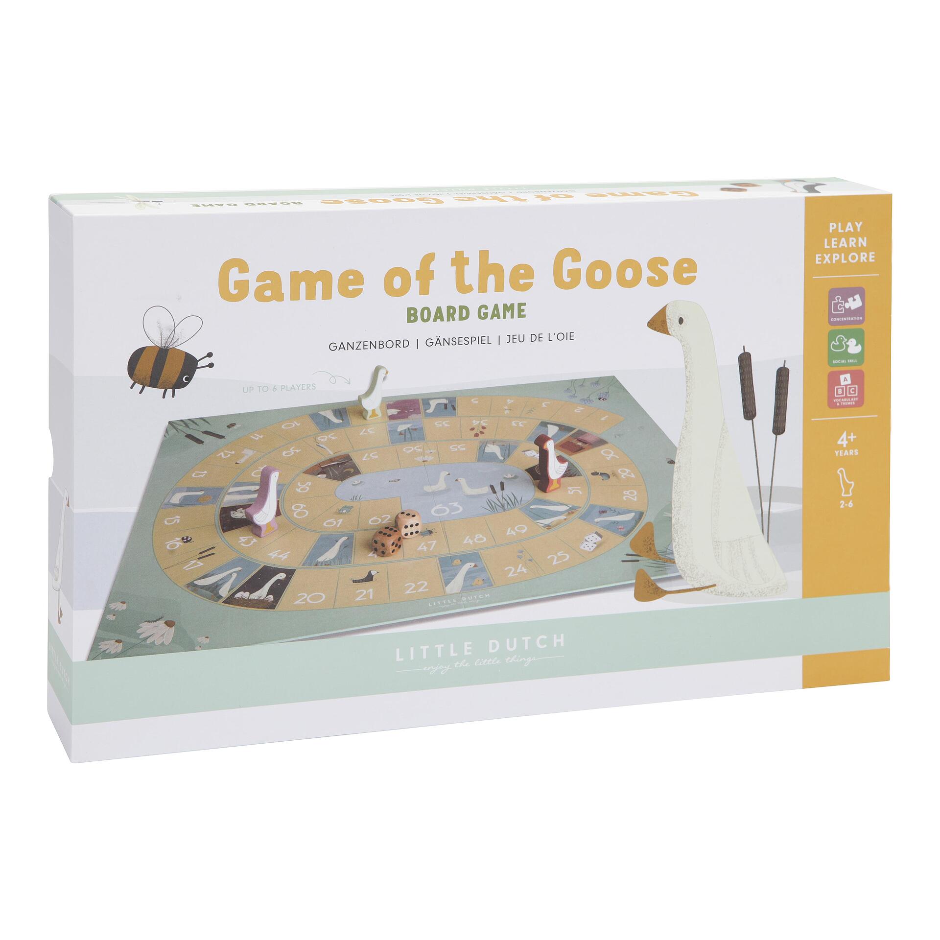 Настолна Игра Game of the Goose | Детски пъзели и игри | Little Dutch