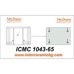 Огледален PVC шкаф ICMC 1043 65 с LED осветление, 65x13x55см