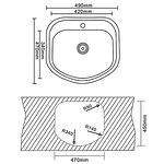 Кухненска мивка алпака ICK D4842/4640-Copy