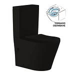 Моноблок ICC 6335MB TORNADO BLACK, седалка и капак, порцелан, черен мат, 83.5x63.8x37.2см