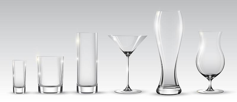 Чаши и стъклен инвентар