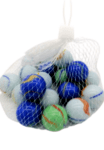 Порцеланови топчета / лимки, цветни 25 мм. 20бр. М19-255