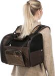Транспортна чанта Trixie Shiva, кафява, max. 8 кг, 41x21x30 см., внос от Германия