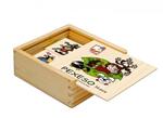Дървен пъзел в кутия приказки, 16 части Bino 13142