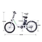 Електрически велосипед Nakto 22 инча с кошница 36V 12A 250W