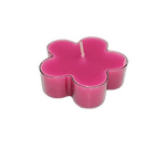 Свещи за декорация 4 бр. комплект, цветчета