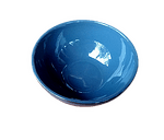 Порцеланова купа, тъмно синя със сив отенък 14см. 300мл. внос Португалия, преоценка