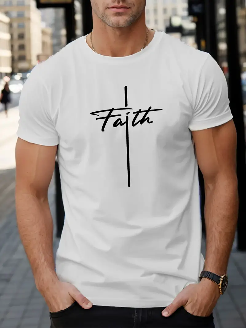 Мъжка Тениска Faith 1-Copy