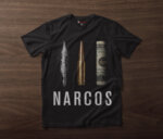 Мъжка тениска NARCOS
