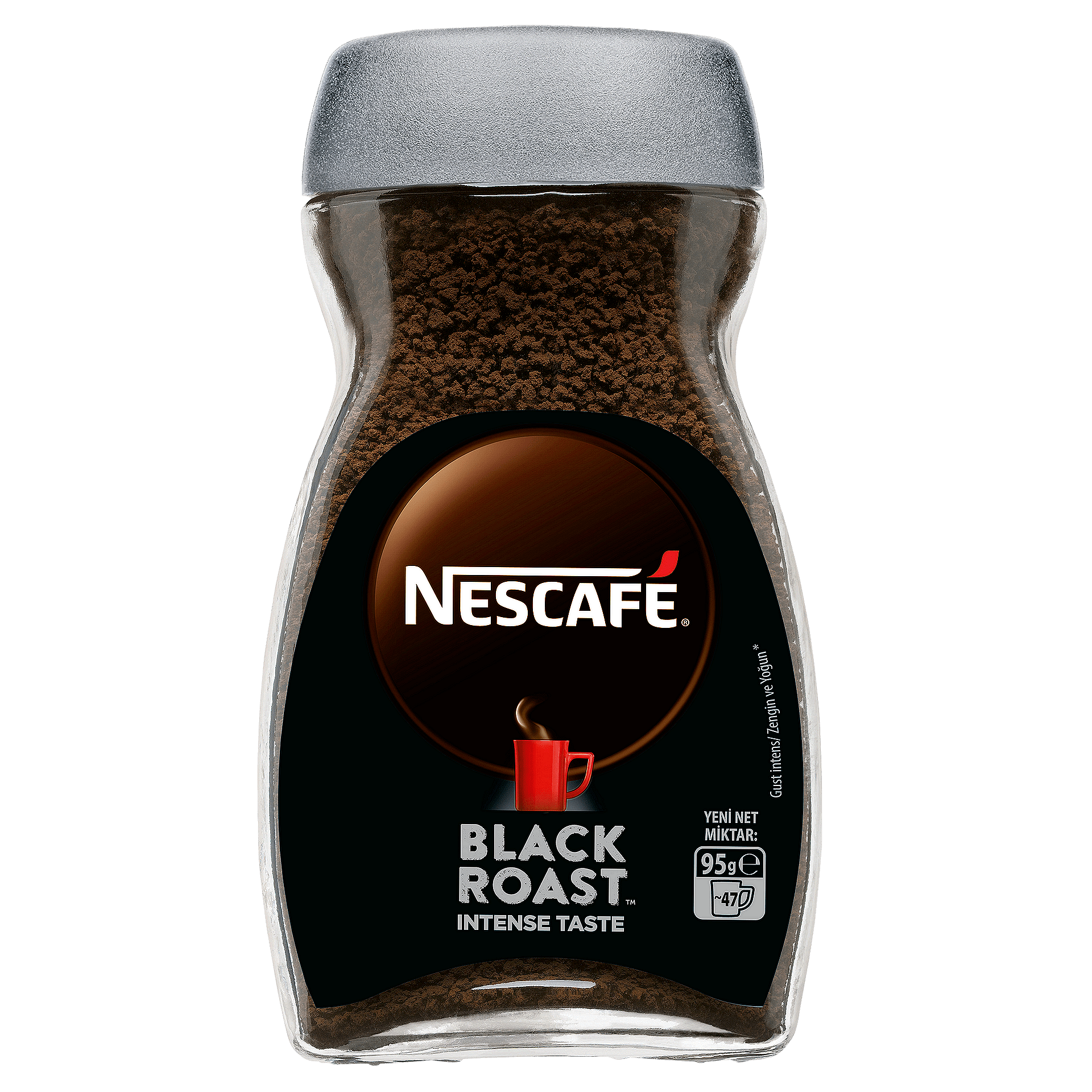 NESCAFE BLACK ROAST jar 12x95g X1