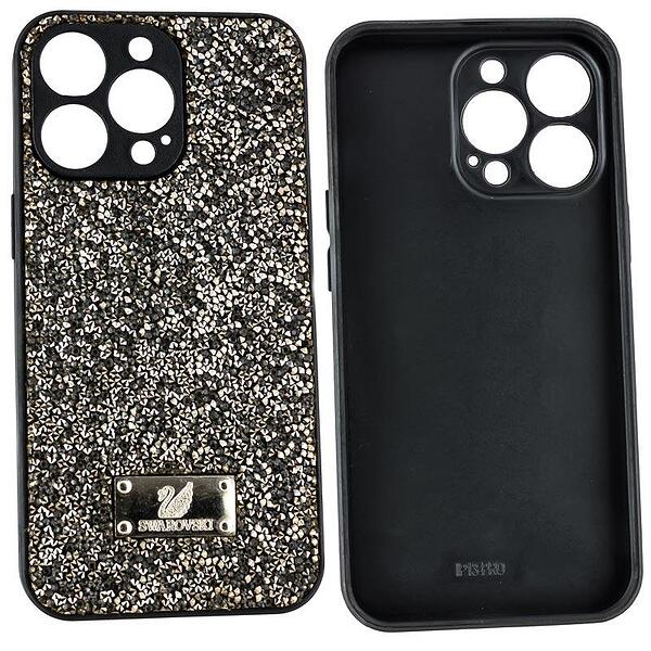 Калъф Swarovski Black Crystals iPhone 13 Pro Max