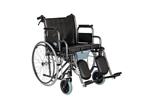 Рингова инвалидна количка с тоалетен съд и ръчни спирачки- Max 3