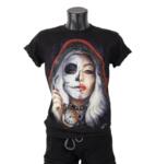 Тениска Skull Pirate Girl 3D-135