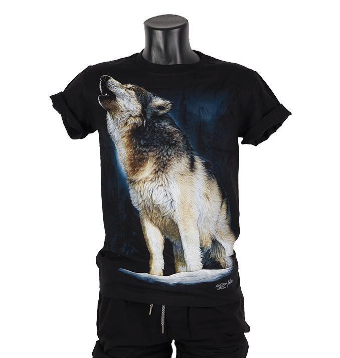 Тениска Lonely Wolf GR -721