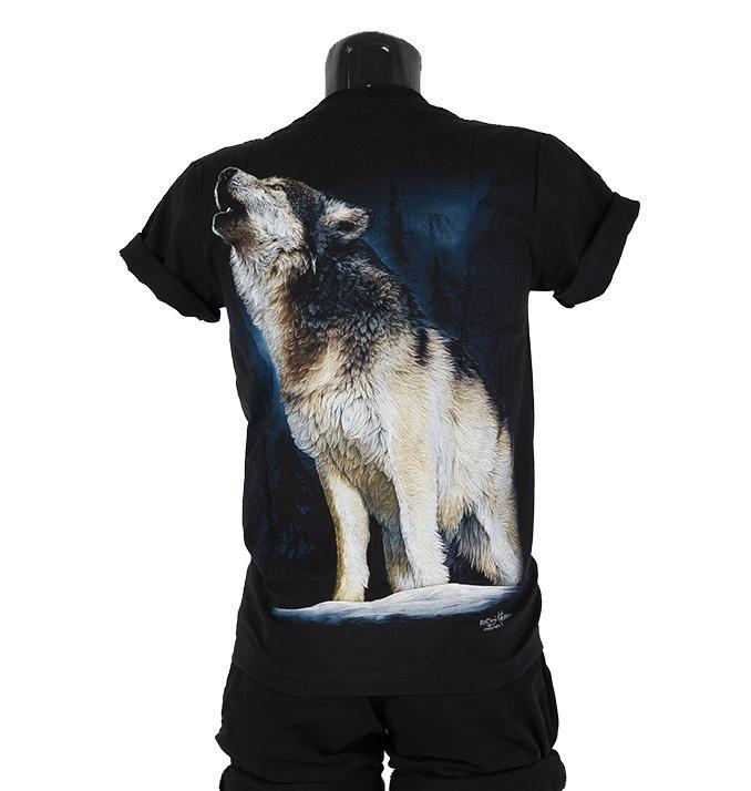 Тениска Lonely Wolf GR -721