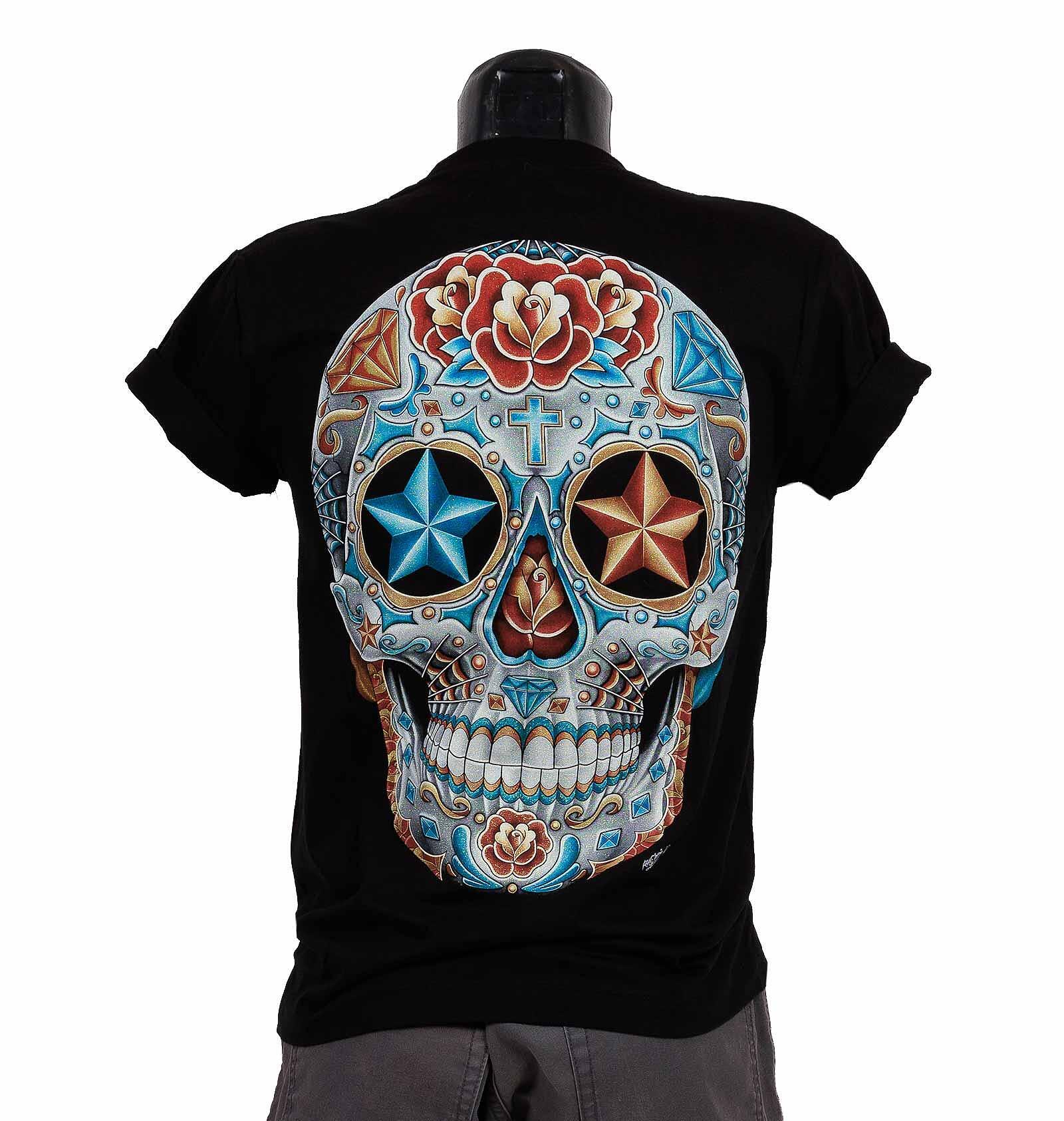 Тениска Mexican Skull HD-77