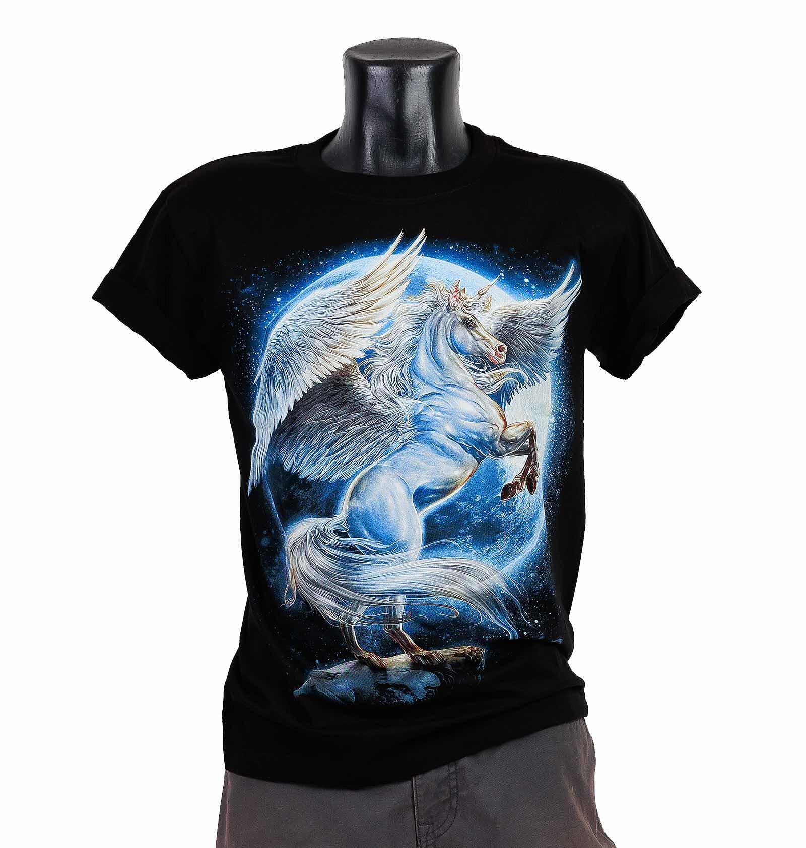Тениска Unicorn on a Full Moon HD-126