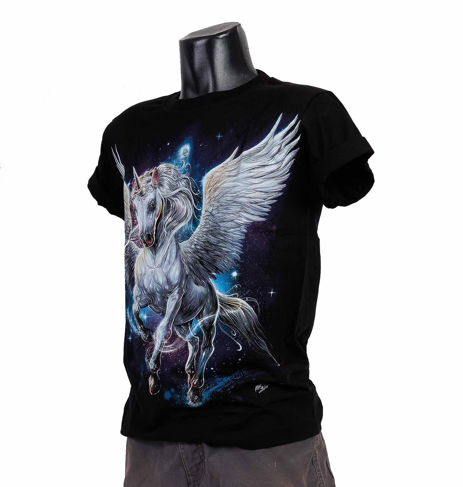 Тениска Flying Unicorn in the Magical Night HD-120