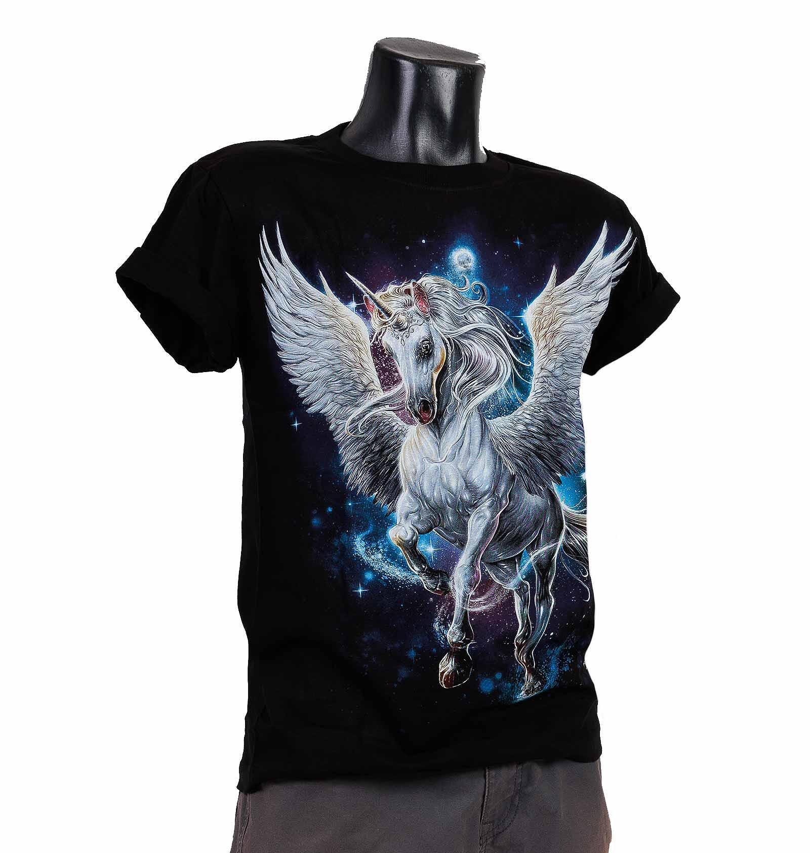 Тениска Flying Unicorn in the Magical Night HD-120