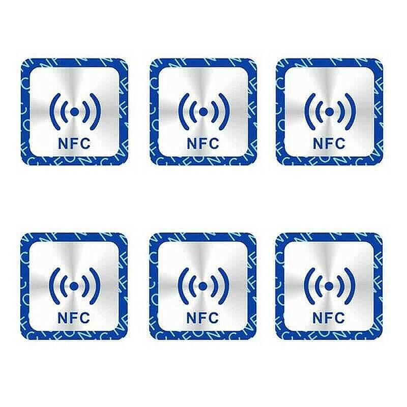 NFC Таг Anti-Metal Програмируем за Метални Повърхности – Комплект 6бр