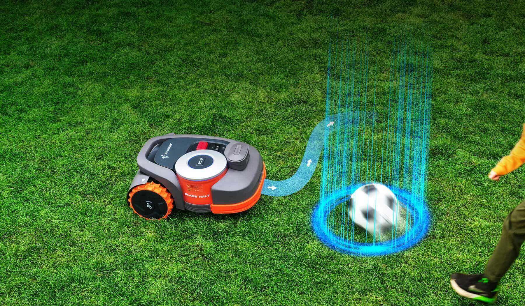 Navimow улавя всяко движение