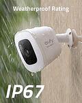 Смарт WiFi камера Eufy Spotlight SoloCam L40, водоустойчивост IP67