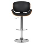 Бар стол Carmen 4055 в 3 цвята бял, черен, крем-Copy