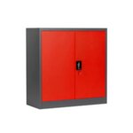 Метален шкаф CR-1239 E SAND - червен - грaфит