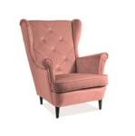 Кресло за дома Лейди 2 кадифе в 9 цвята