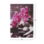 Картина в дизайн розова орхидея 60x90
