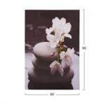 Картина в дизайн бяла орхидея 60x90