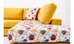 Разтегателен ъглов диван Анкона в 2 цвята