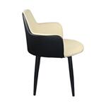 Трапезен стол тип кресло Соул еко кожа в 3 цвята