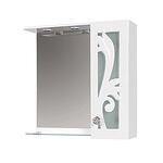 Горен PVC шкаф за баня с огледало Макена Торино