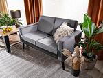 Двуместен диван Дарла в сиво | LEOSmebel