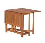 Градински комплект маса с 4 сгъваеми стола Клаус