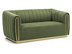 Двуместен диван Санторини  в зелено