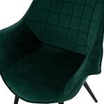 Трапезен стол кресло БЕНДЖИ кадифе в 2 цвята