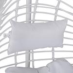 Висящо кресло люлка РИО ракита в бяло