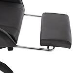 Геймърски стол ФЕРНАНДО с масаж в черен цвят