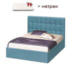Тапицирана спалня Ария Катлея + МАТРАК в 3 размера и 4 цвята