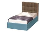 Единично легло Ария Катлея + МАТРАК в 3 размера и 4 цвята