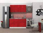 Модулна кухня Алис 9 - 160 см - червен гланц