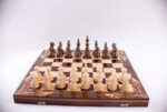 Шах и табла комплект размер 44х44 см. в кафяв цвят