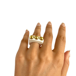 Дамски бял пръстен 'WHITE'