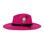 Цикламена шапка Fedora с декорация