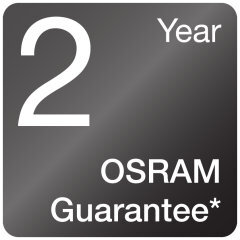 2-year-OSRAM guarantee*