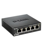 D-Link 5-Port Gigabit Ethernet Metal Housing Unmanaged Switch