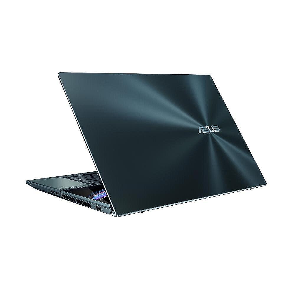 Asus ZenBook Duo 15 UX582H-OLED-H941X, Screen Pad Plus, Intel Core i9-11900H 2.5 GHz (24M Cache, up to 4.9 GHz, 8 cores), 400nits,15.6"OLED 4KUHD (3840x2160)Touch, 32GB DDR4 on board, PCIE4